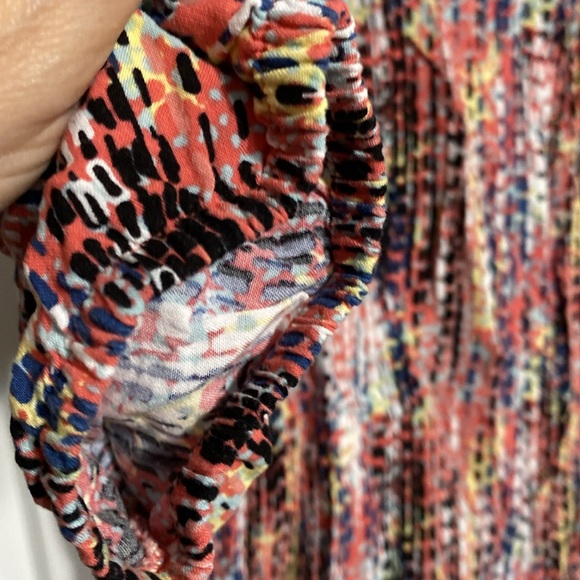 Colorful blouse top shirt size 16 - Picture 6 of 12